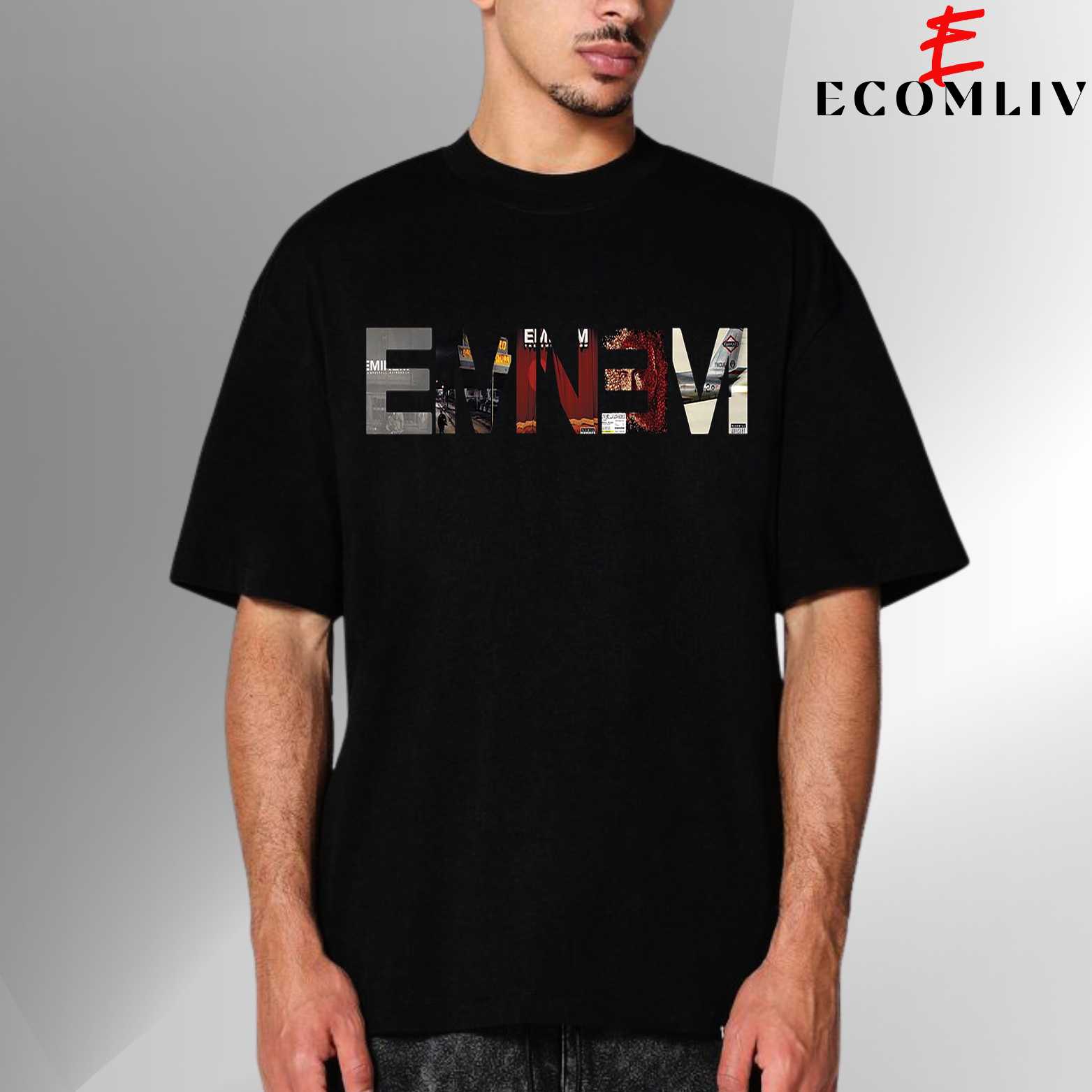 Eminem Unisex Streetwear T Shirt, Album Hip Hop Shirt